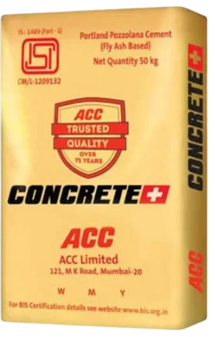 ACC Concrete+ cement bag